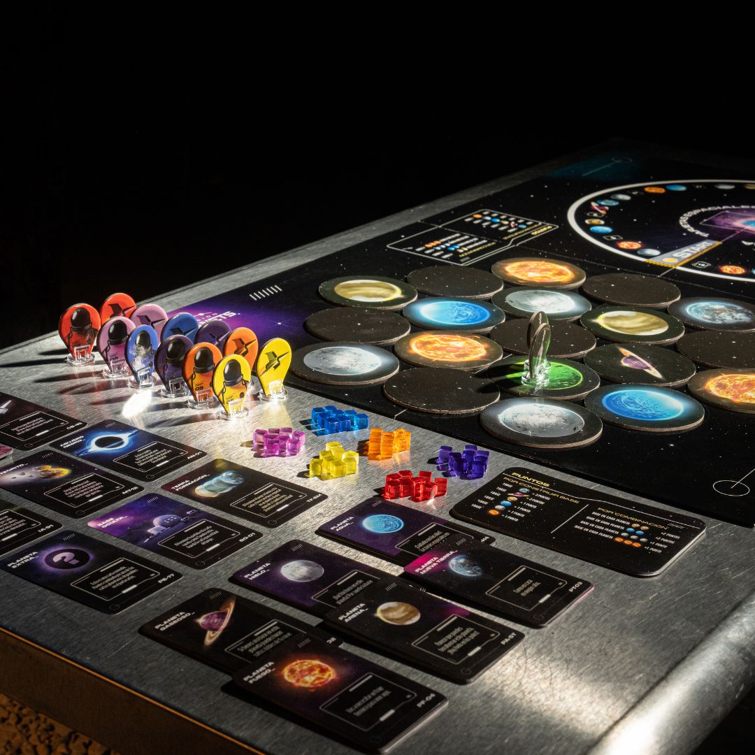 Mission Planets, El Juego de Mesa